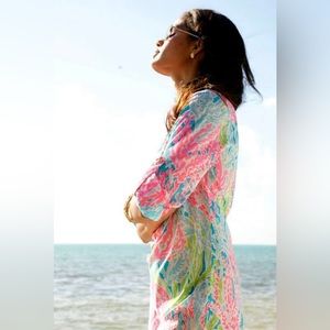 Rare Lily Pulitzer Let’s Cha Cha Tunic sz M
